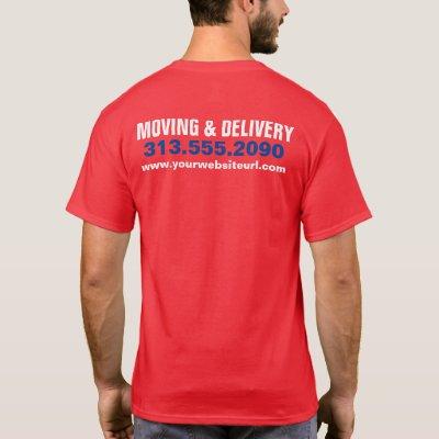 Box Truck Moving Hauling Delivery Service Company  T-Shirt