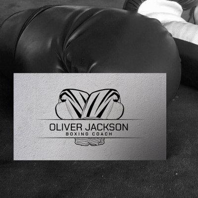 Boxing coach cool minimal