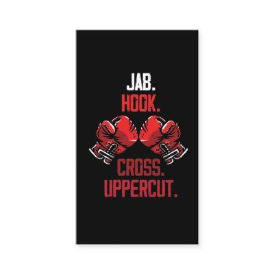 Boxing Gloves Commands Jab Hook Cross Uppercut