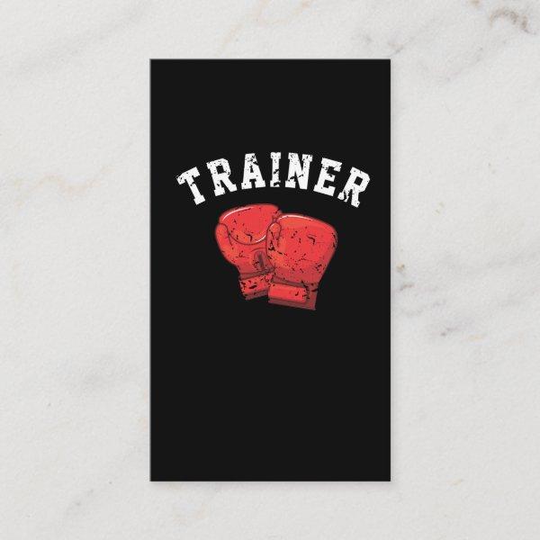 Boxing Trainer Boxer Personal Coach Box Training