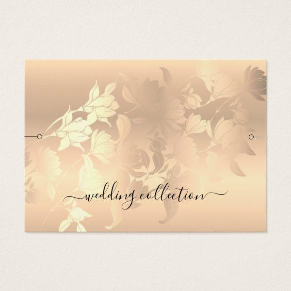 Bracelet Display Card Romantic Vintage Pink Blush