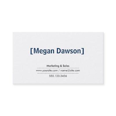 Brackets (deep blue)