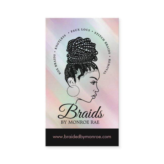Braids Hair Stylist Braider Beautician Salon Busin