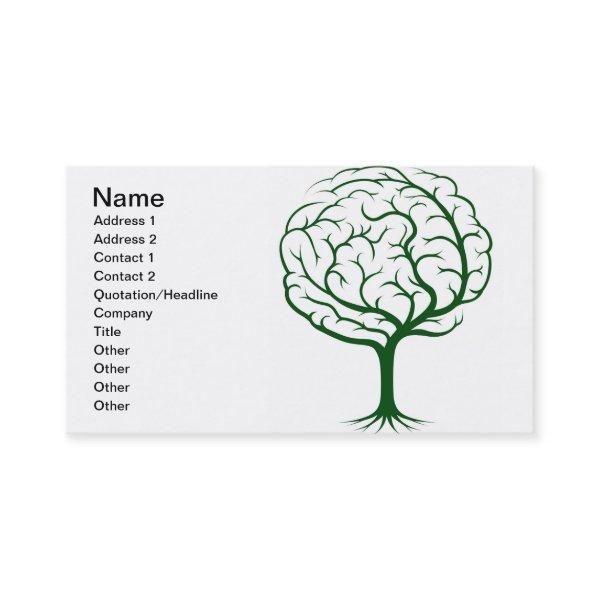 Brain tree illustration