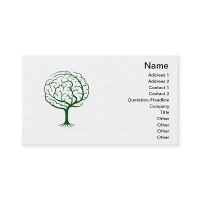 Brain tree illustration
