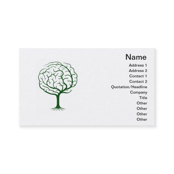 Brain tree illustration