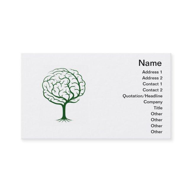 Brain tree illustration