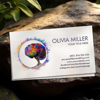 Brain Tree of life - Colorful Foliage