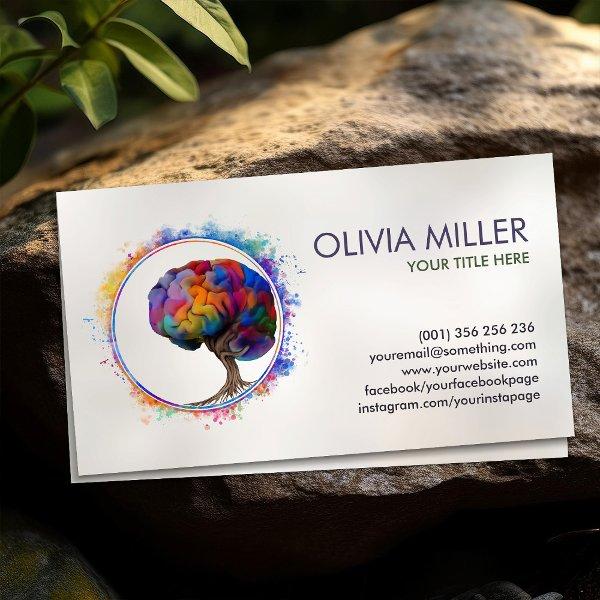 Brain Tree of life - Colorful Foliage