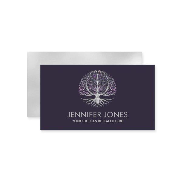 Brain Tree of life - Fluorite and Pearl