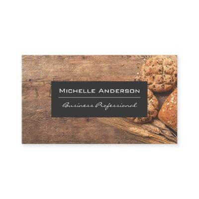 Bread and Wheat | Wooden Table
