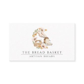 Bread Baker Bakery Watercolor Bread Floral