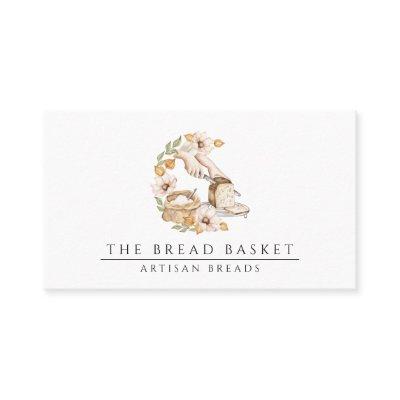 Bread Baker Bakery Watercolor Bread Floral