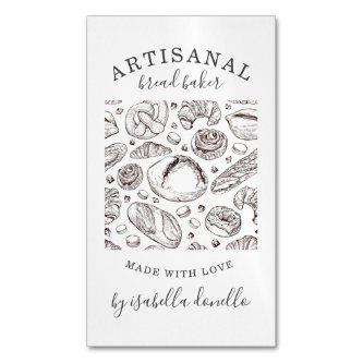 Bread Bakery Baker Magnetic