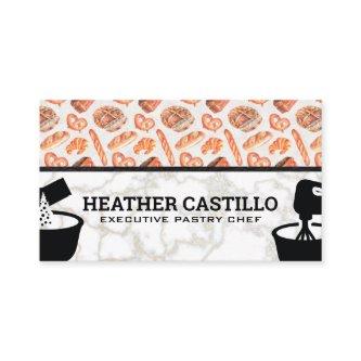 Bread Pastries | Mixing Bowl and Ingredients Loyalty Card