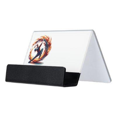 Breakdance Street Fire With Urban Energy  Desk  Holder
