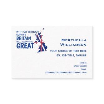 BREXIT GREAT BRITAIN EUROPE
