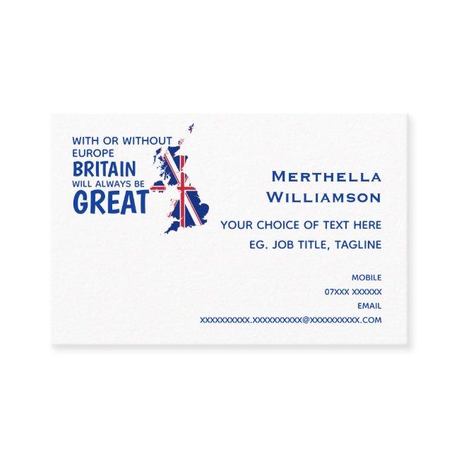 BREXIT GREAT BRITAIN EUROPE