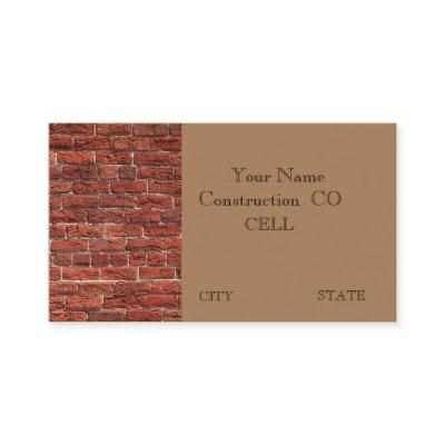 Brick construction company