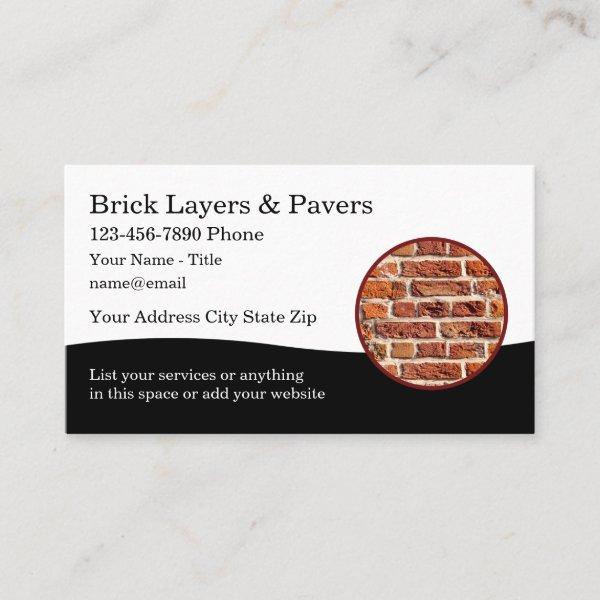 Brick Layers And Pavers Construction