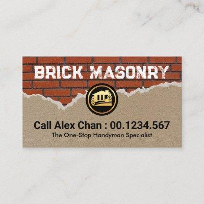 Brick Laying Wall Plaster Building