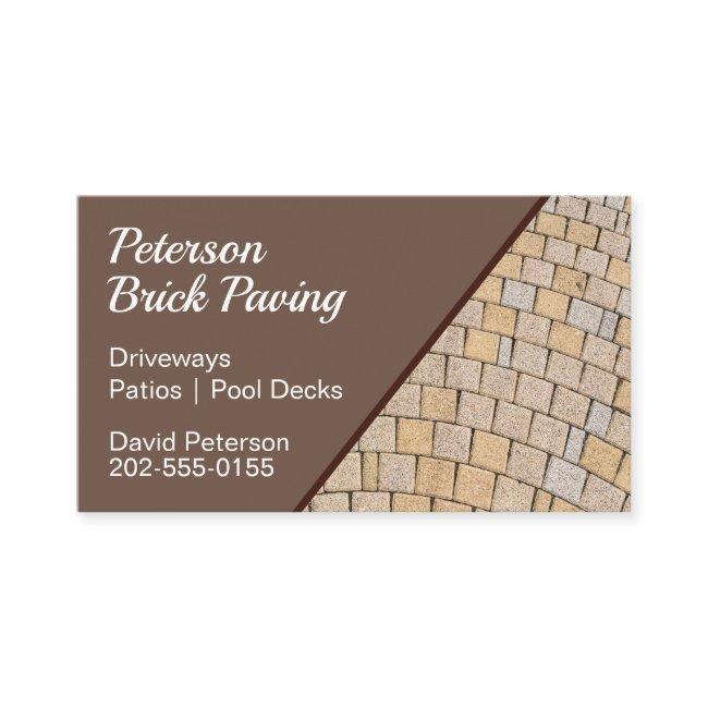 Brick Paving Patio Construction