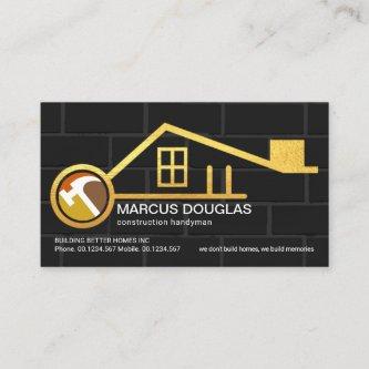 Brick Wall New Gold Key Home Building Construction