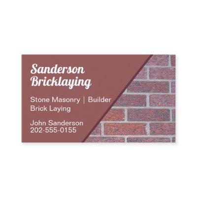 Bricklayer Brick Wall Builder