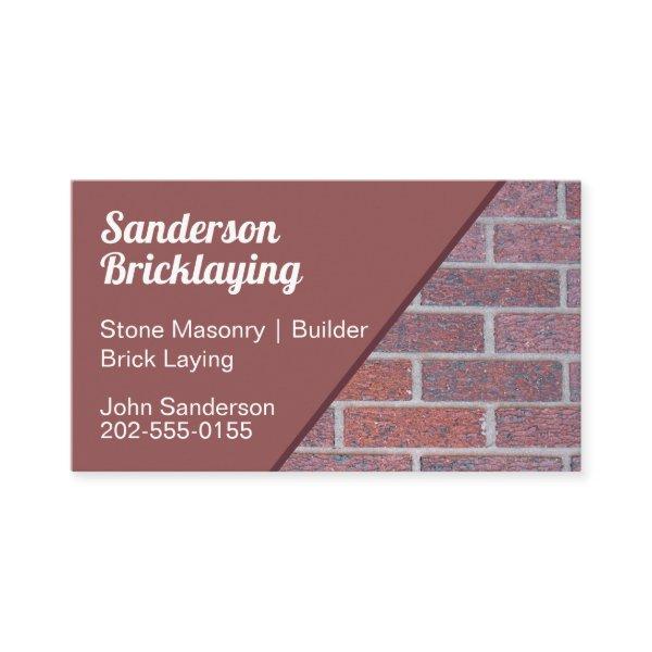 Bricklayer Brick Wall Builder
