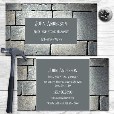 Bricklayer Stone Masonry