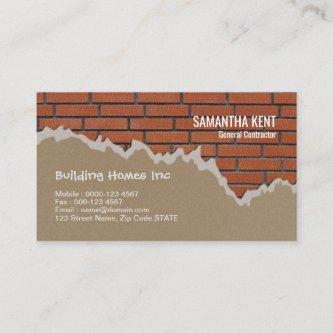 Bricks and Plaster Wall Contractor