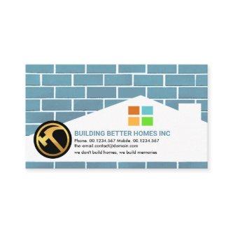 Brickwork Masonry Home Building Silhouette Roofing