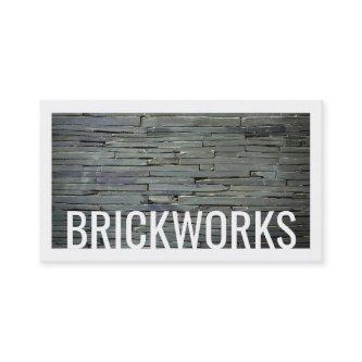 Brickworks Grey Brick Background