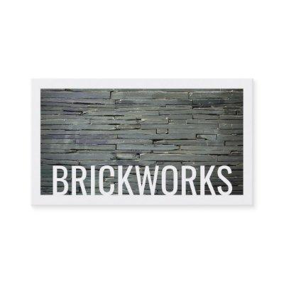 Brickworks Grey Brick Background