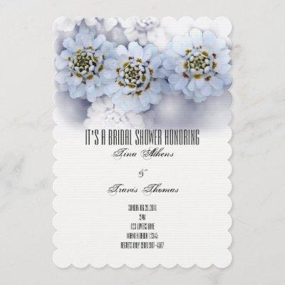 Bridal Shower Blossoms Party Family Friends Guests Invitation
