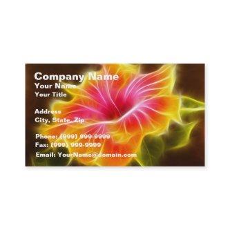 Bright Colorful Hibiscus Flower