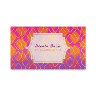Bright Colors Arabian Moroccan Glam Indian Theme