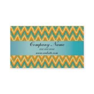 Bright Colors Ikat ZigZag Pocket 2019 Calendar