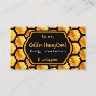Bright Gold Pureraw Farm Glitz Honeycomb
