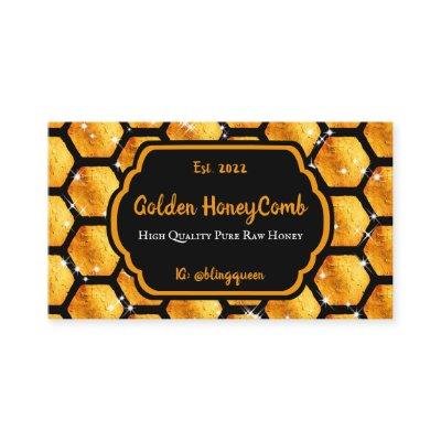 Bright Gold Pureraw Farm Glitz Honeycomb