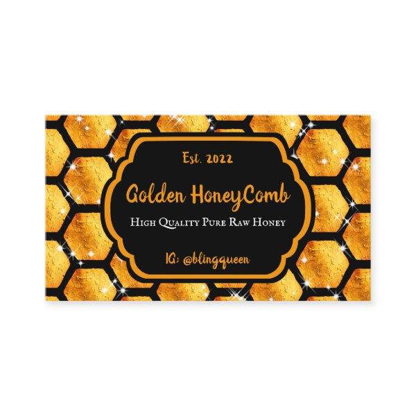 Bright Gold Pureraw Farm Glitz Honeycomb