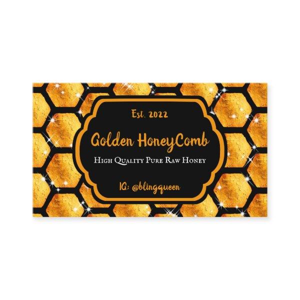 Bright Gold Pureraw Farm Glitz Honeycomb