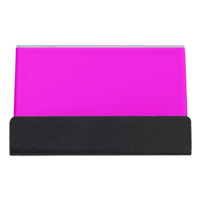 Bright Magenta (solid color) Desk Holder