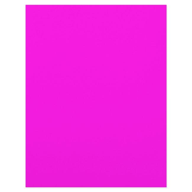 Bright Magenta (solid color) Letterhead