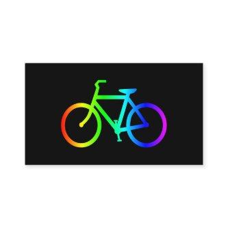 Bright Ombre Rainbow Bicycle