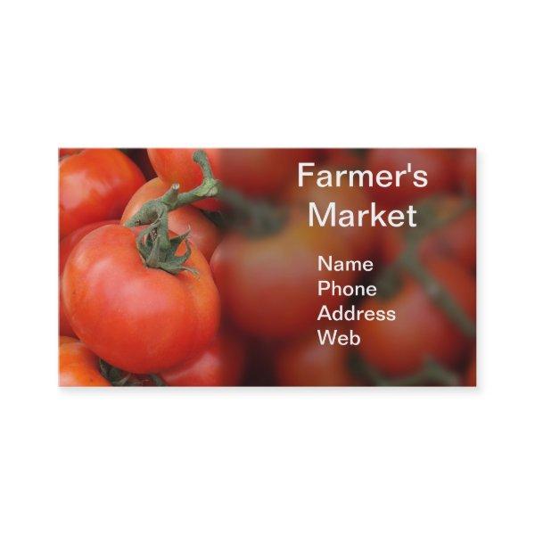 Bright Red Garden Tomatoes