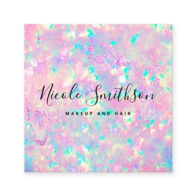 brilliant pink opal square
