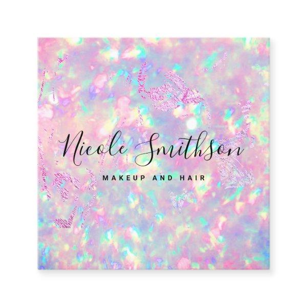 brilliant pink opal square