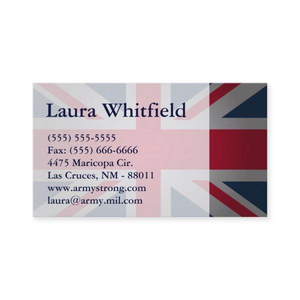 British Keep Calm Carry British Flag
