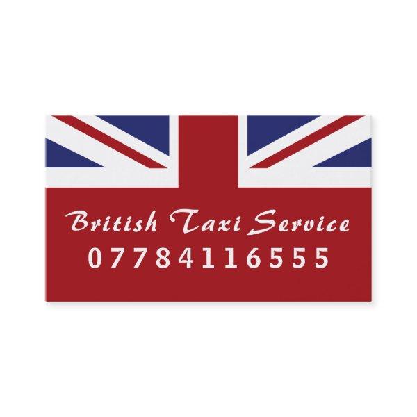British Taxi Flag